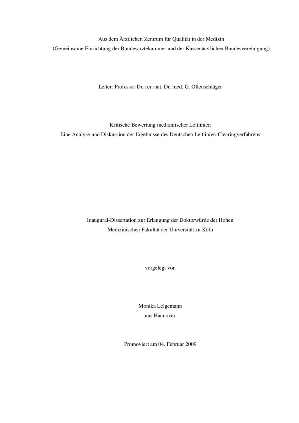 dissertation uni bonn medizin